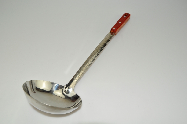 Suppenkelle Palownik aus Edelstahl mit Holzgriff 44 cm